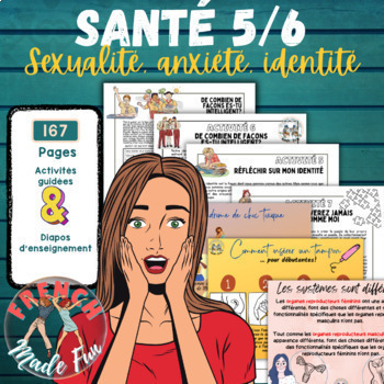 Preview of (FR) SANTÉ 5/6: LA SEXUALITÉ, L'ANXIÉTÉ ET L'IDENTITÉ (COLLECTION COMPLÈTE)