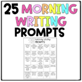 *FREE* 25 MORNING WRITING PROMPTS