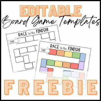 Board Game Template Graphics, Designs & Templates