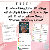 FREE | Social and Emotional Self-Regulation Strategy with 