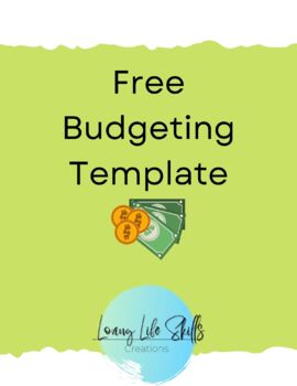 Preview of **FREE** Budgeting Template (For Special Education and Life Skills)