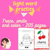 Sight word readers | 205 Printable and digital sight words