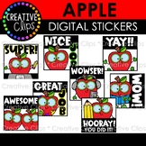 {FREE} Digital Stickers: Apple Stickers {Made by Creative 