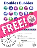 *FREE* Doubles Bubbles Math Game 2-20 / Easy-Prep!