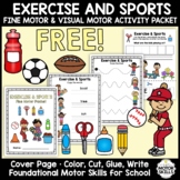 *FREE* Exercise & Sports - Fine Motor & Visual Motor - Col