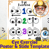 (FREE) Eye Exercise Poster and Slide Template (Editable)
