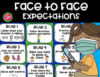 Preview of *FREE* Face to Face Learning Expectations (Based on Whole Brain Teaching)