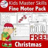 * FREE * Fine Motor Activities Pack for Christmas - (With 