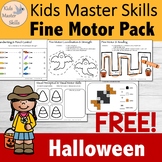 * FREE * Fine Motor Activities Pack for Halloween - (With 