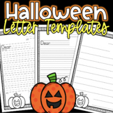 **FREE** Halloween Letter Templates
