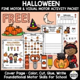 *FREE* Halloween Pumpkins - Fine Motor & Visual Motor - Co