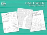 FREE Halloween activities! Coloring pages & Nocturnal Anim