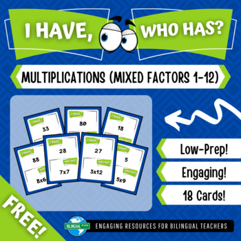 Engage ALL LEARNERS
with this
FREE BILINGUAL GAME!