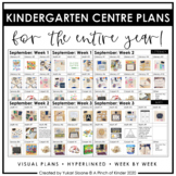 { FREE } Kindergarten Visual Centre Plans