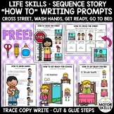 *FREE* LIFE SKILLS - HOW TO - Write Cut Glue - Sequence St