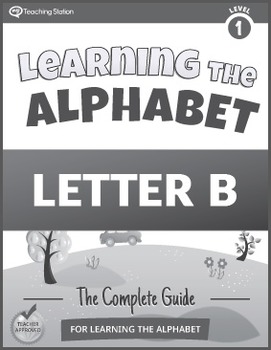 {FREE} Learning the Alphabet Letter B Workbook in BW by My Teaching Station