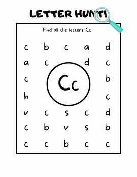 ⭐️ ⭐️ FREE ⭐️⭐️ Letter Hunt A thru Z | TPT