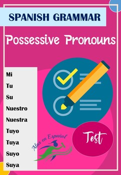 Preview of MINITEST SPANISH POSSESSIVE PRONOUNS | ALL LEVELS