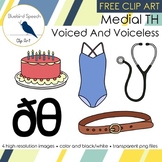 *FREE* Medial TH Digraph Clip Art Set - IPA Symbols for Vo
