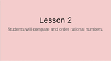***FREE*** Mini Lesson - Compare/Order Rational Numbers