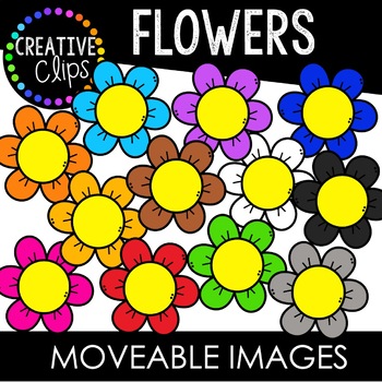 free flower clipart for teachers