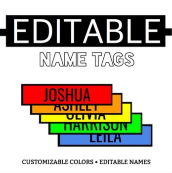 Free Name Tag Worksheets Teaching Resources Teachers Pay Teachers