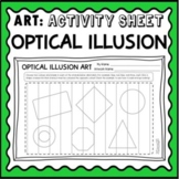 FREE: Optical Illusion Art | Relaxing Colouring Activity
