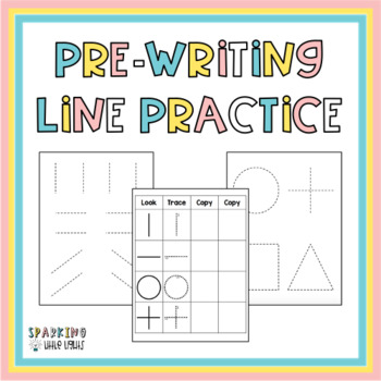 Preview of *FREE* Pre-Writing Stroke Practice