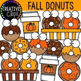 {FREE} Pumpkin Spice Fall Donuts {Fall Clipart}