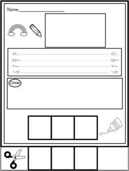 *FREE* SIGHT WORD WORKSHEET TEMPLATE by Krazy for Pre-K | TpT