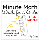 *FREE* Sample of Kindergarten Addition&Subtraction 0-5 Min