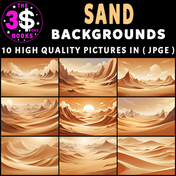 Preview of [ FREE ] Sand Backgrounds – 1O Pictures