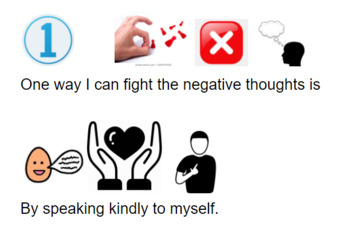 Preview of *FREE* Social Story: Positive Self-Talk
