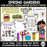 *FREE* Spring Gardens - Fine Motor & Visual Motor - Color,