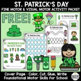 *FREE* St. Patrick's Day - Fine Motor & Visual Motor - Col