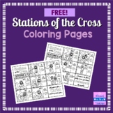 {FREE!} Stations of the Cross Coloring Activity