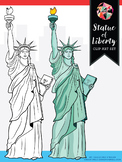 *FREE* Statue of Liberty Clip Art - Western Expansion Coll