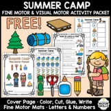 *FREE* Summer Camp - Fine Motor & Visual Motor - Color, Wr