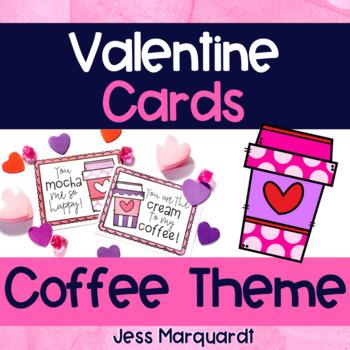 Preview of *FREE* Teacher Valentine Gifts - Coffee-Themed Cards!