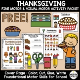 *FREE* Thanksgiving - Fine Motor & Visual Motor - Color, W