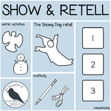 *FREE* The Snowy Day Winter Scene Sequencing Craft and Sto