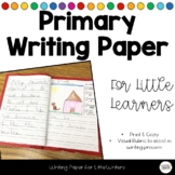 {FREE} Primary Writing Journal Paper with Picture Rubric f