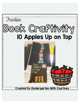Preview of *FREEBIE* 10 Apples Up on Top Book Craftivity