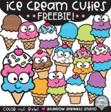 {FREEBIE #2!} Ice Cream Cuties Clipart!