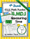 {FREEBIE} 4.MD.1 Practice Sheets: Measuring Time