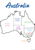 *FREEBIE* Australia Poster with States and Territories