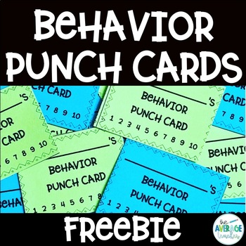 Free Reward Punch Cards to use in Homeschool or Classroom - 4onemore