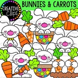{FREEBIE!} Bunnies and Carrots {Easter Clipart}