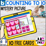 COUNTING TO 10 BOOM Cards™ MYSTERY PICTURE FREEBIE