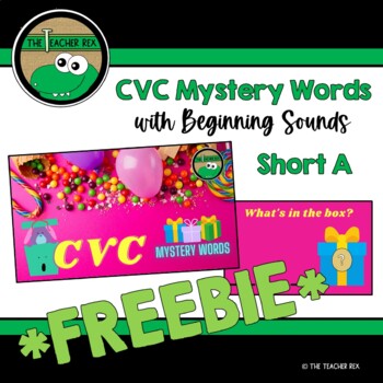 *FREEBIE* CVC (short a) Mystery Words - Beginning Sounds Video | TPT
